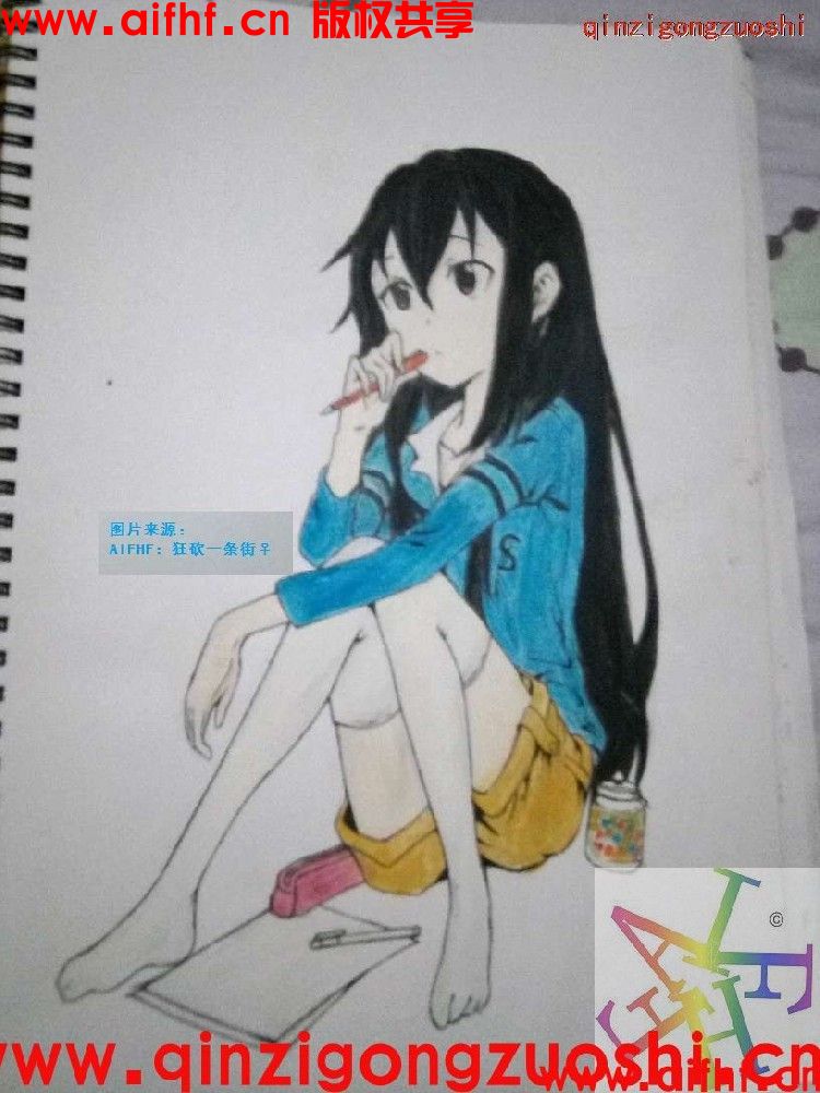 看一看画了几个美女？